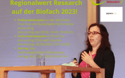 Regionalwert Research auf der Biofach 2023