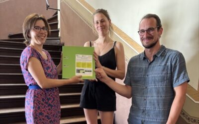Übergabe des Projekts „Bildung Boden Bäume“